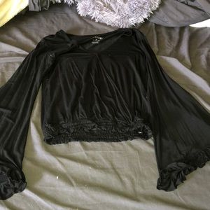 Black long sleeved shirt